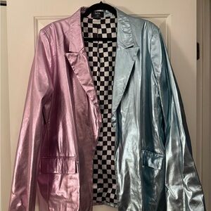 My Muse Is Me Metallic Blazer - Dressed in Lala